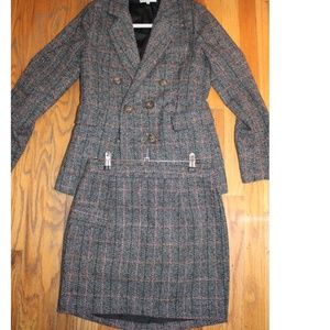 Heartloom Blazer Skirt Suit Set, Size M